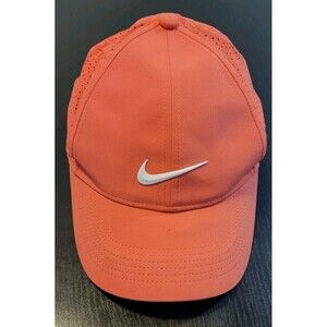Nike WOMEN'S H86 Perforated Golf Pickleball Cap Hat Laser Crimson BV1079-644